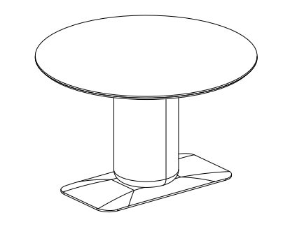 D-H1212 Meeting Table
