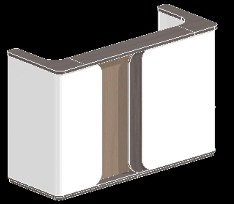 YC-Q1-16 Reception Desk photo 2